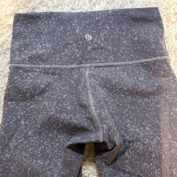Lululemon Wunder Under High-Rise Tights 25" Spray Full On|Size 6 - Picture 7 of 10